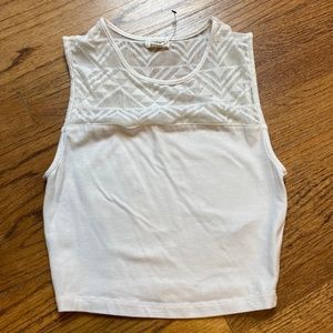 Garage Mesh Crop Top